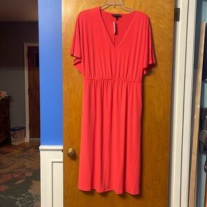 NWT Lane Bryant Coral Dress 14/16